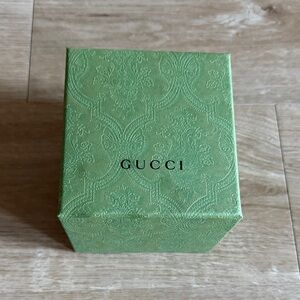 Gucci Embossed Green Watch Box